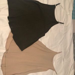 Two tank tops